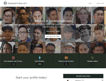 Tablet Screenshot of gayasianmale.com